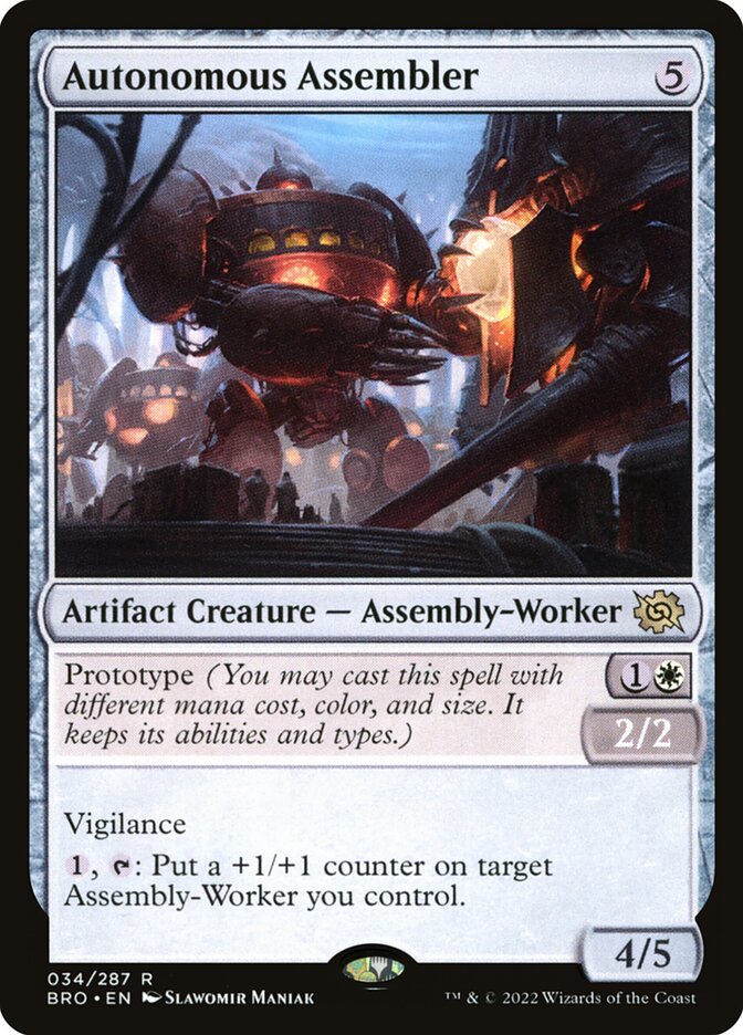 Autonomous Assembler