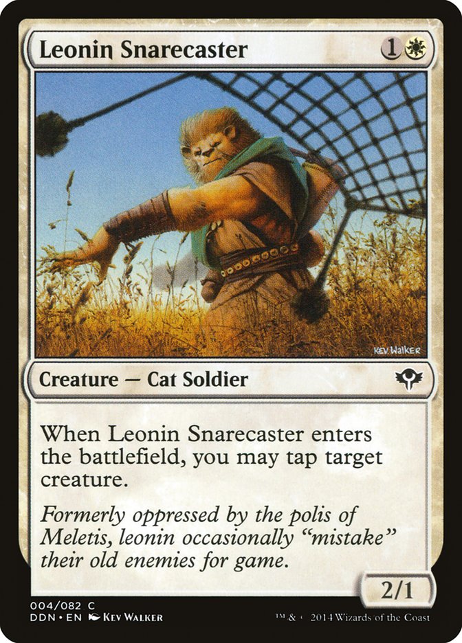 Leonin Snarecaster