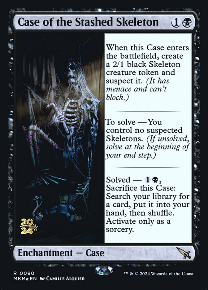 Case of the Stashed Skeleton