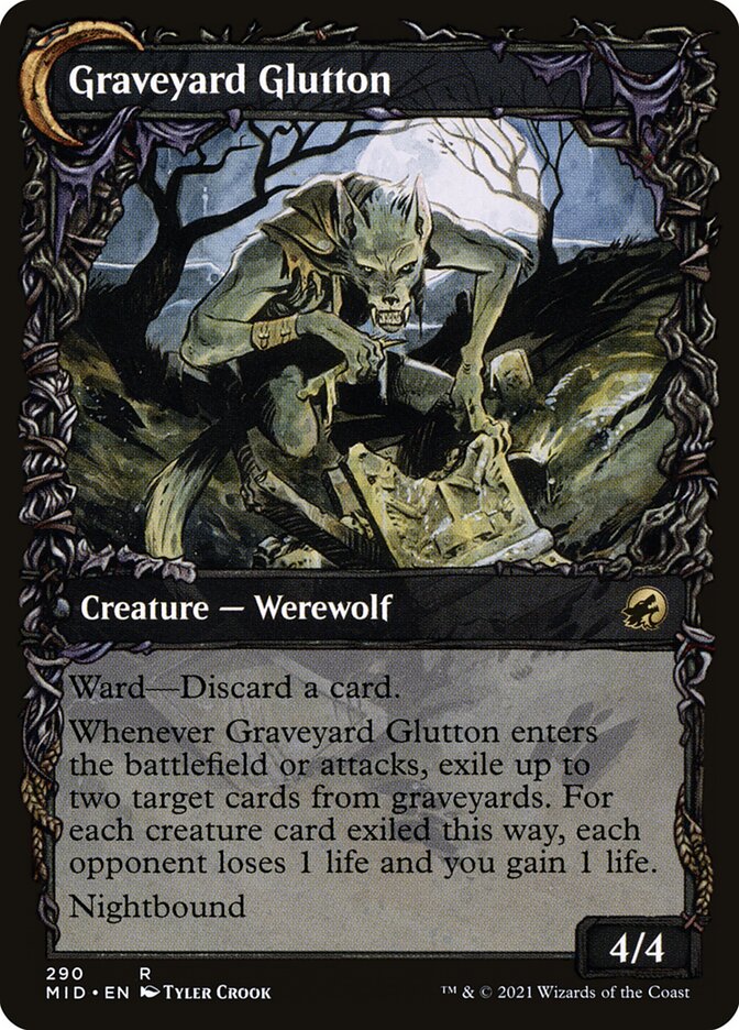 Graveyard Trespasser // Graveyard Glutton