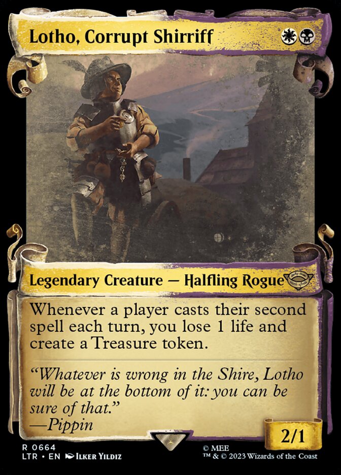 Lotho, Corrupt Shirriff