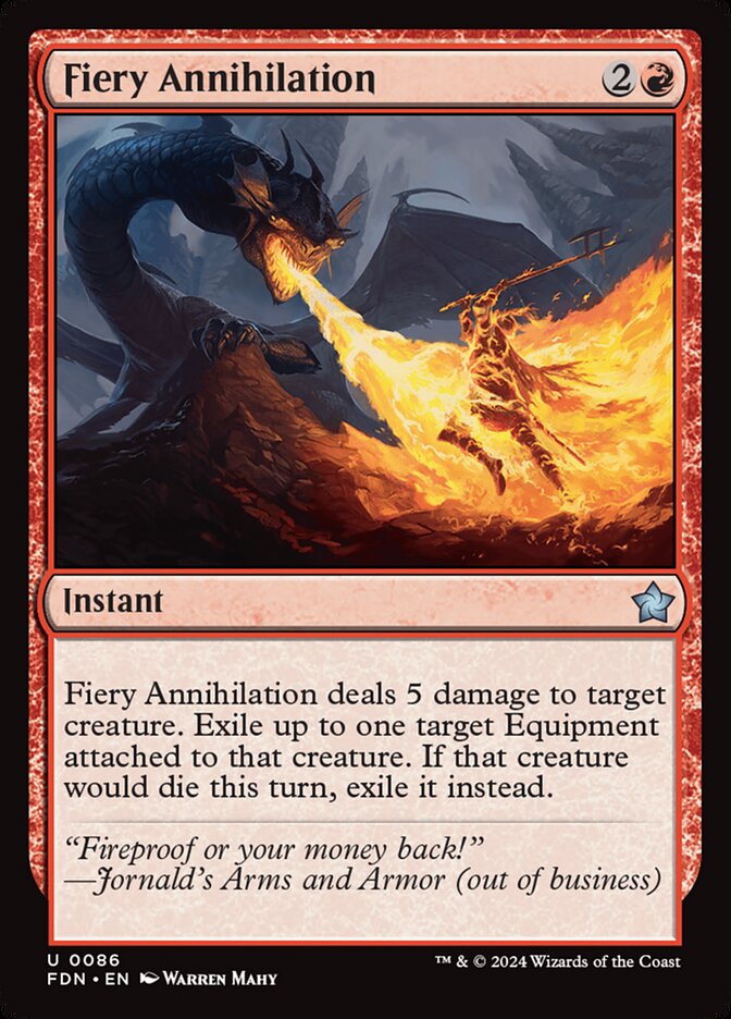 Fiery Annihilation