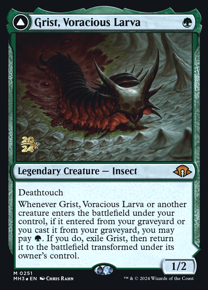 Grist, Voracious Larva // Grist, the Plague Swarm