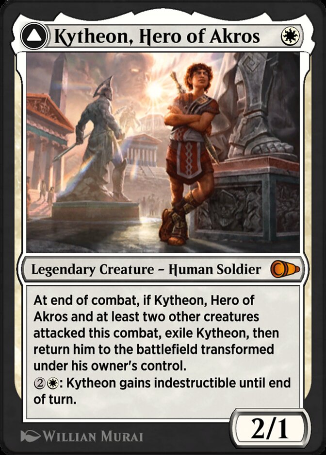 Kytheon, Hero of Akros // Gideon, Battle-Forged