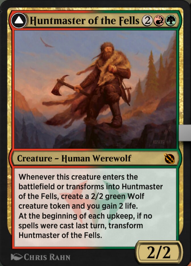 Huntmaster of the Fells // Ravager of the Fells