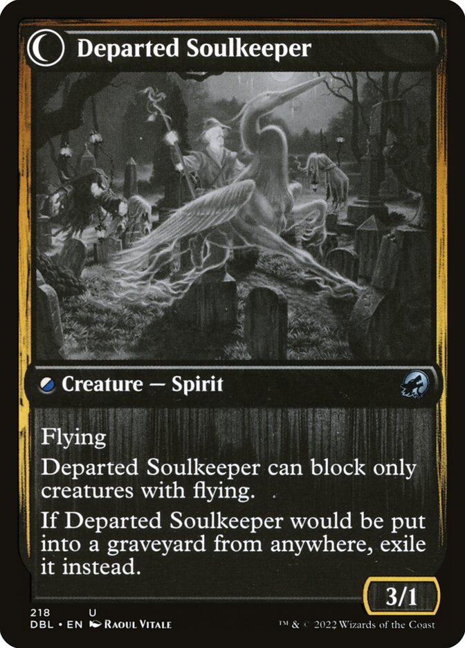 Devoted Grafkeeper // Departed Soulkeeper