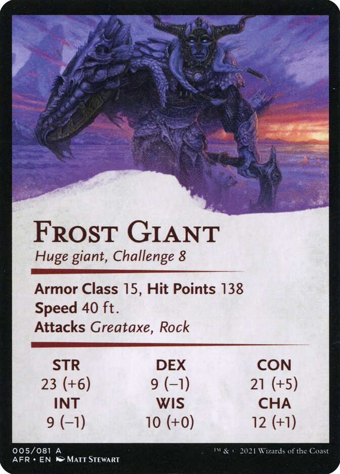 Rimeshield Frost Giant // Frost Giant