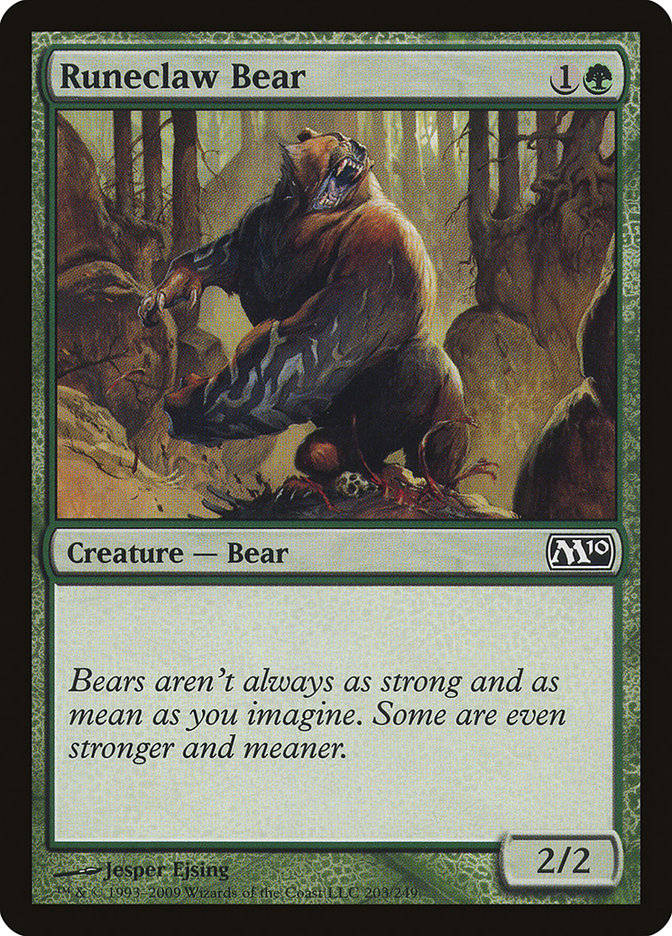 Runeclaw Bear