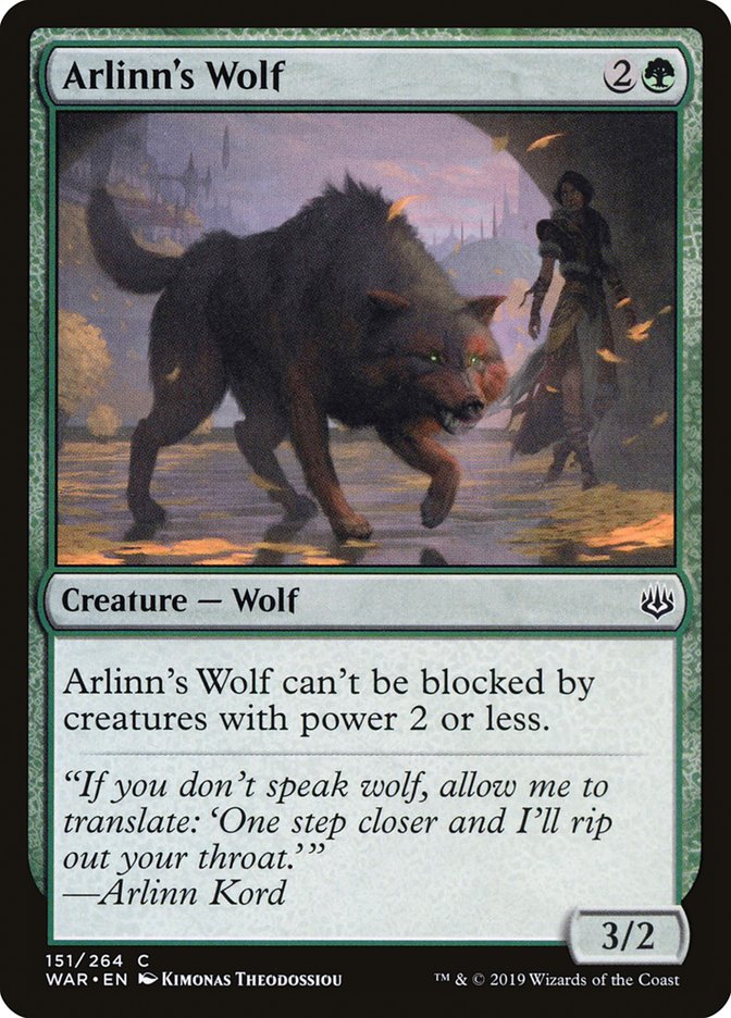 Arlinn's Wolf