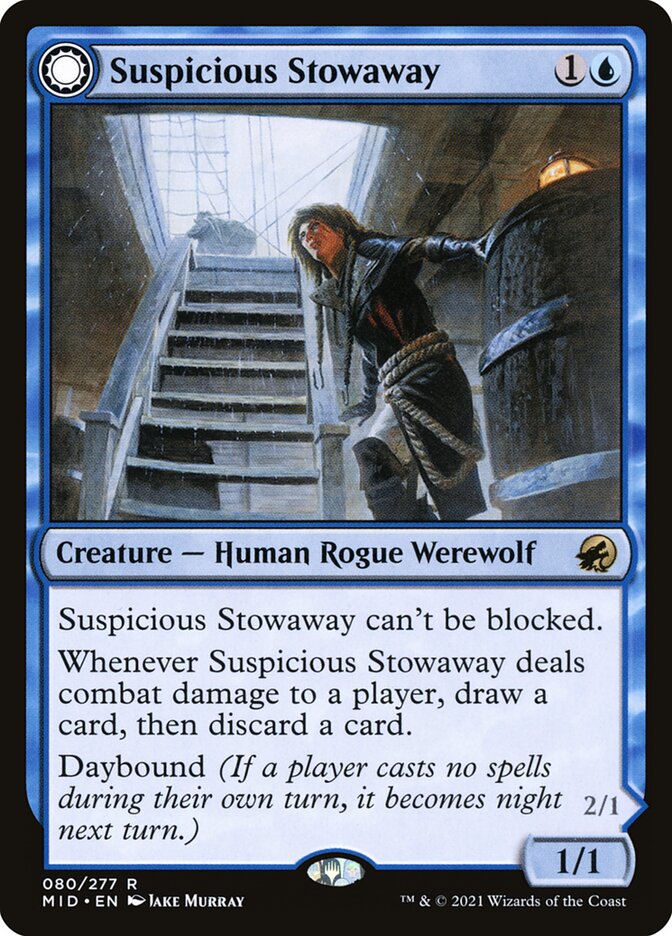 Suspicious Stowaway // Seafaring Werewolf