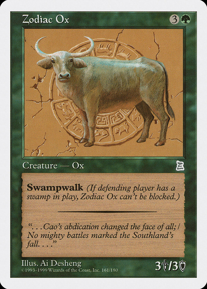 Zodiac Ox