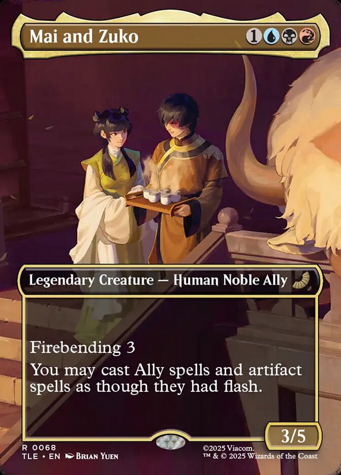 Mai and Zuko