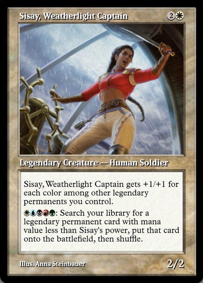 Sisay, Weatherlight Captain