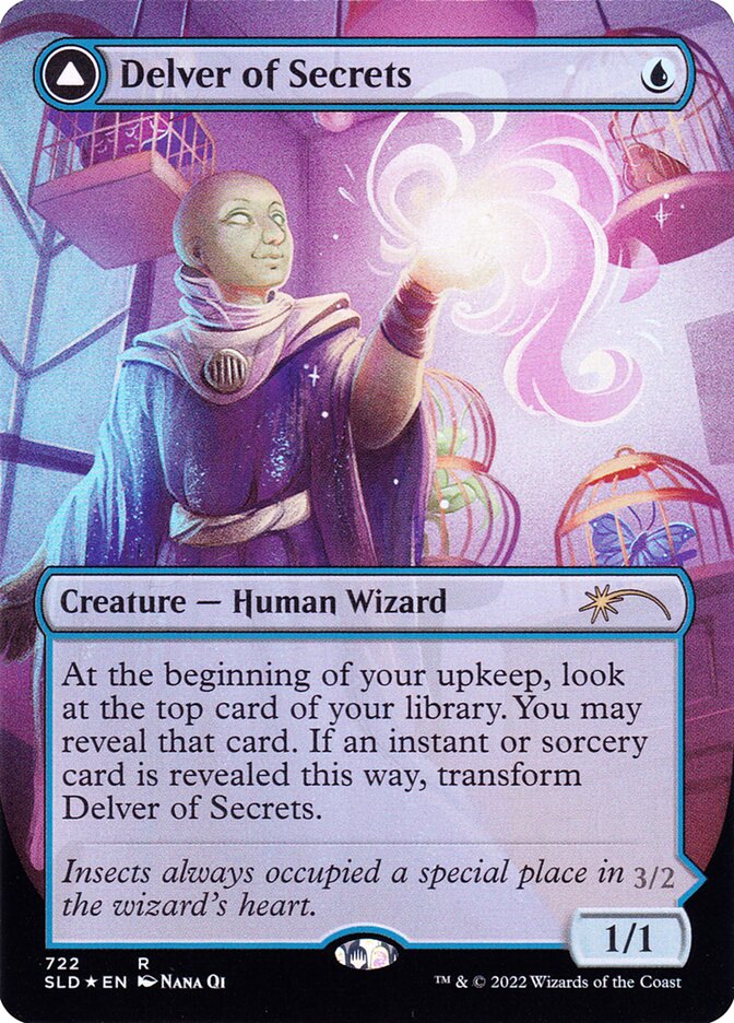 Delver of Secrets // Insectile Aberration