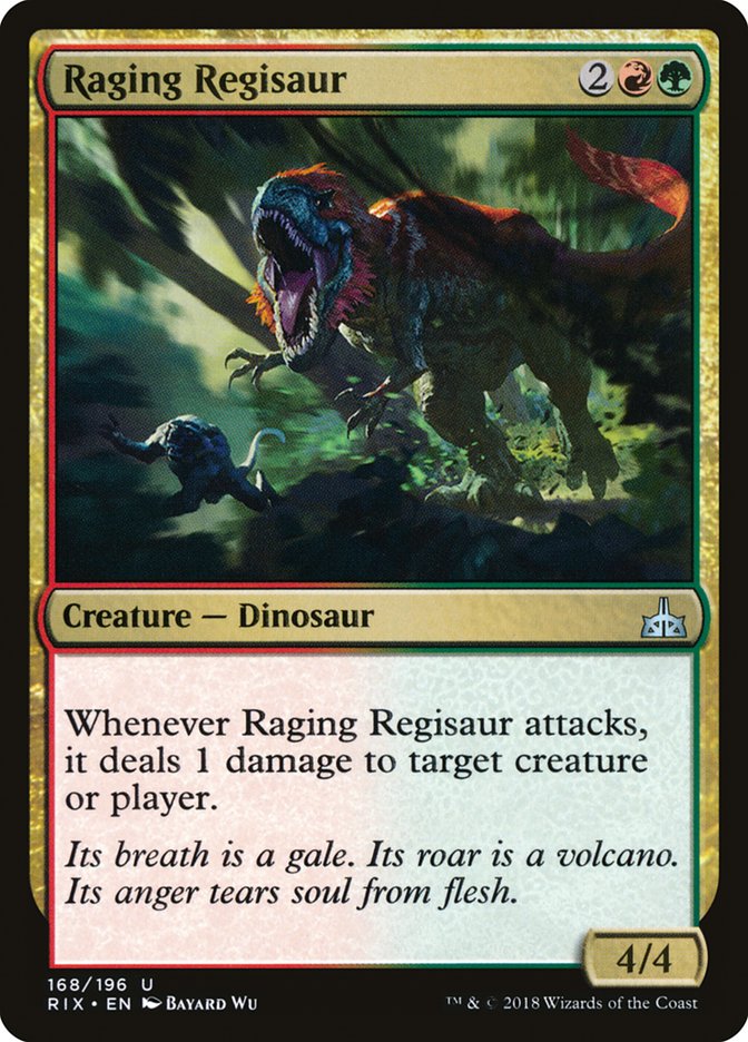 Raging Regisaur