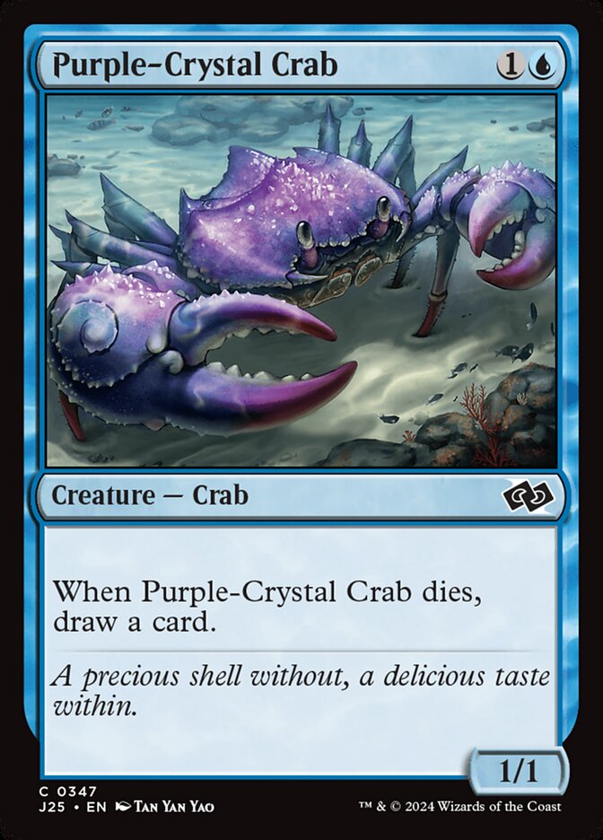 Purple-Crystal Crab