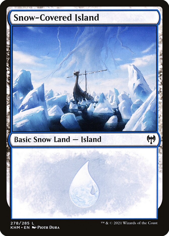 Snow-Covered Island