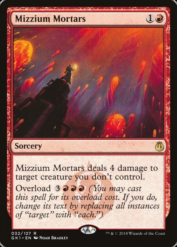 Mizzium Mortars