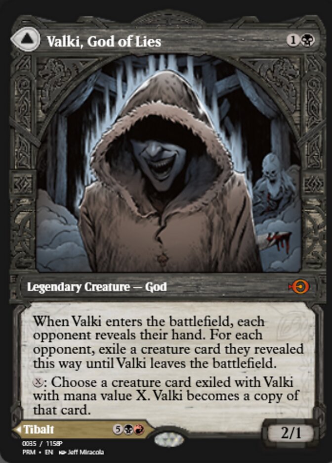 Valki, God of Lies // Tibalt, Cosmic Impostor