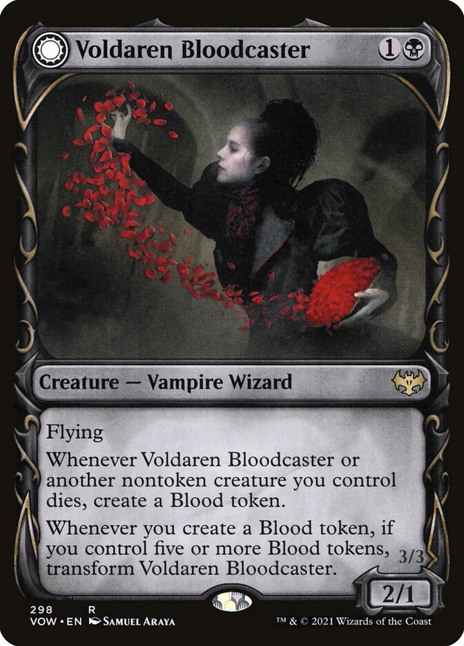 Voldaren Bloodcaster // Bloodbat Summoner