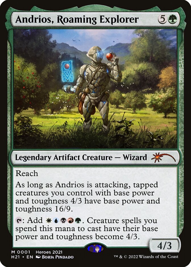 Andrios, Roaming Explorer