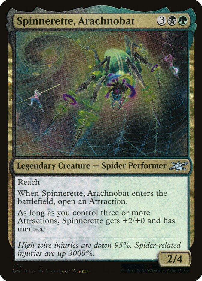 Spinnerette, Arachnobat