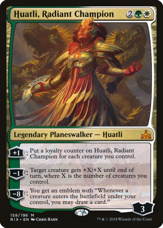 Huatli, Radiant Champion