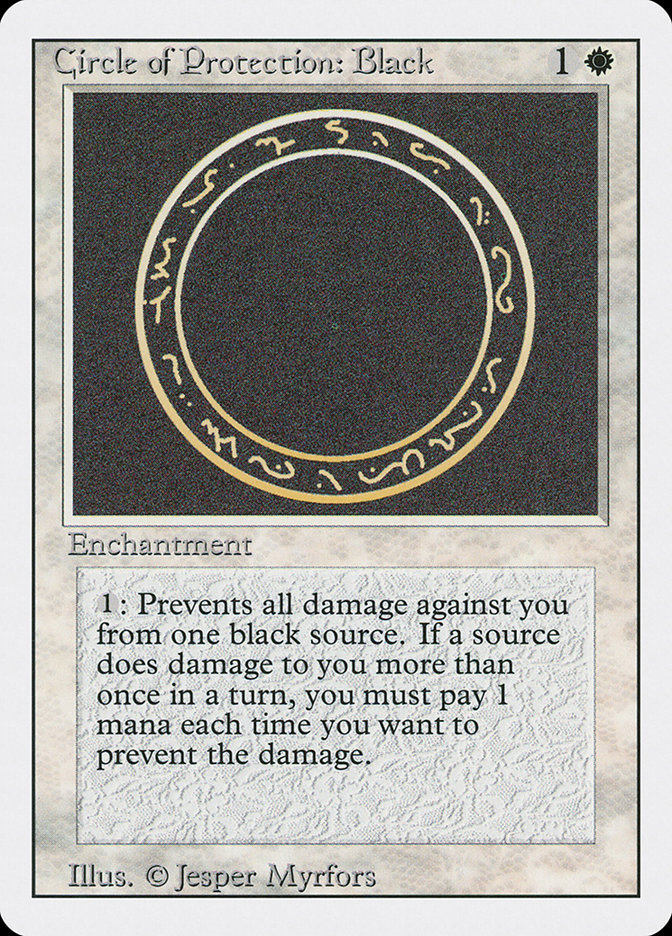 Circle of Protection: Black