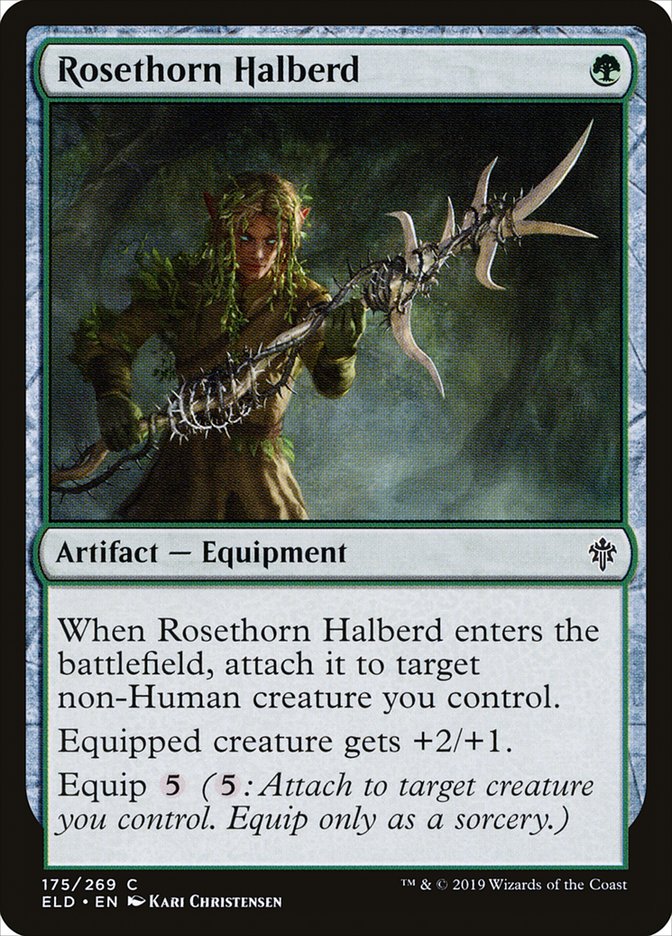 Rosethorn Halberd