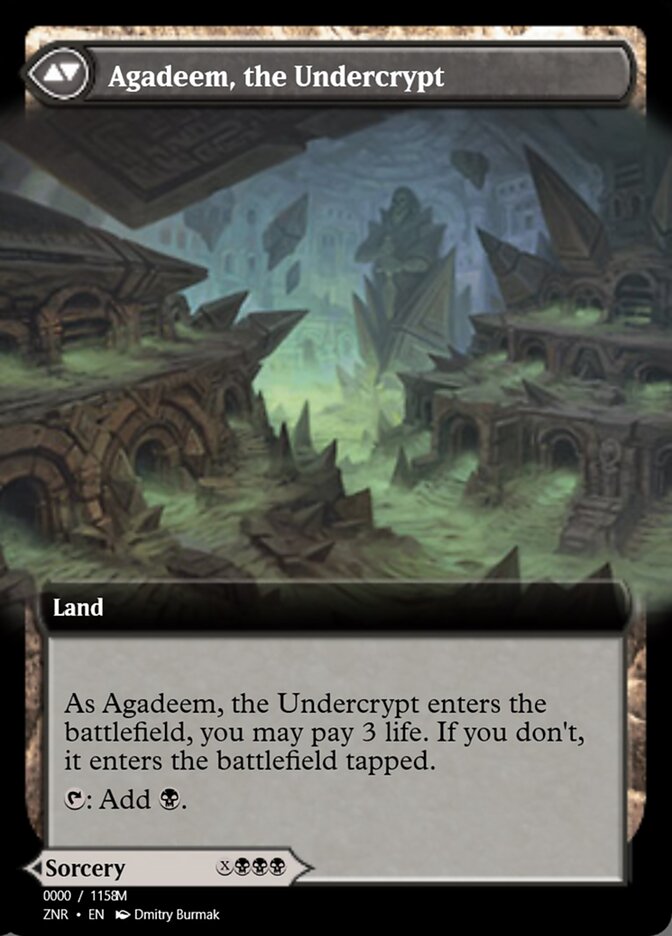 Agadeem's Awakening // Agadeem, the Undercrypt