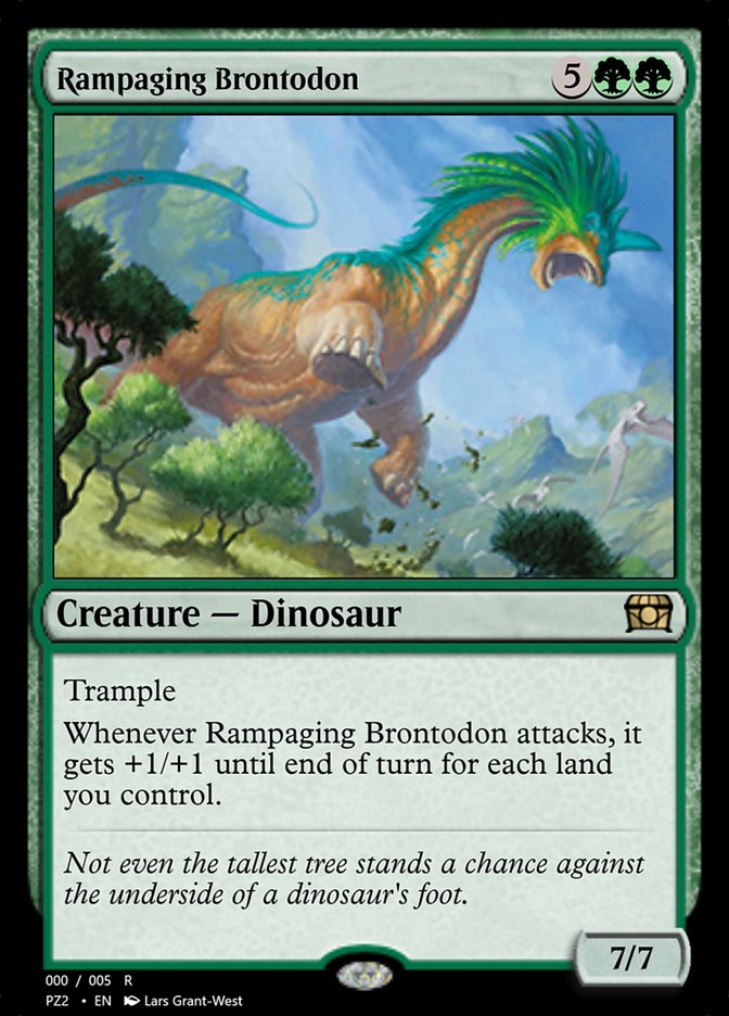 Rampaging Brontodon