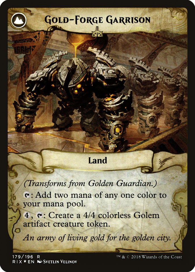 Golden Guardian // Gold-Forge Garrison