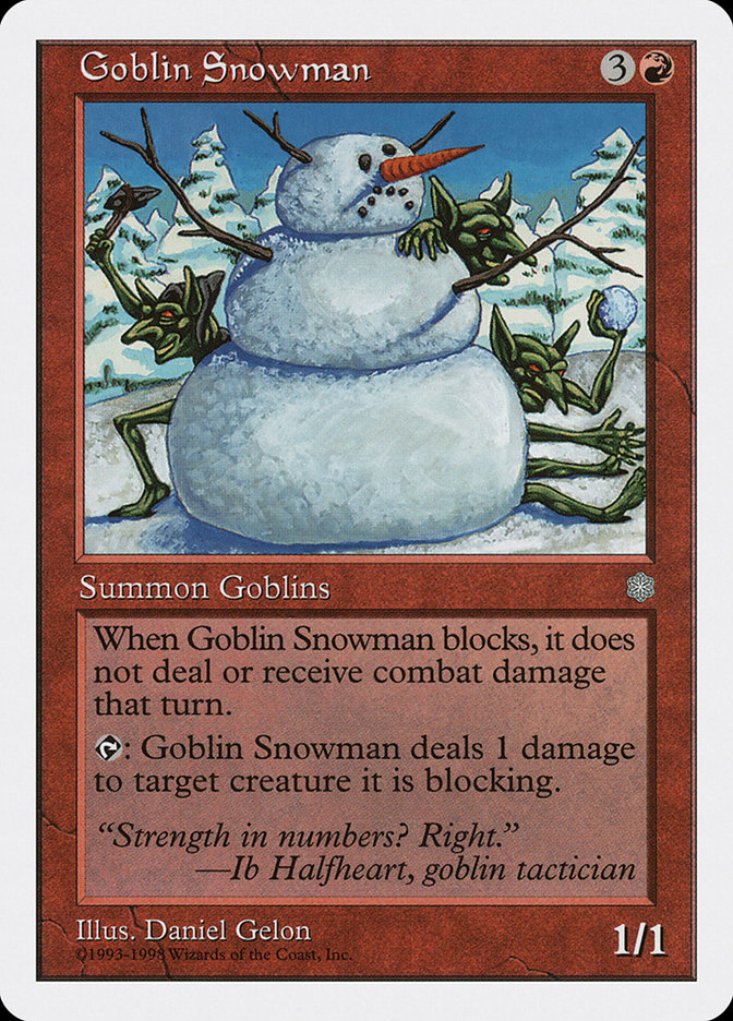 Goblin Snowman