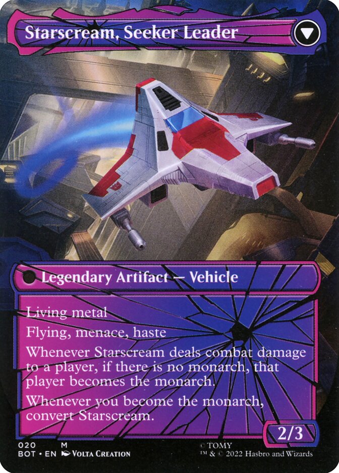 Starscream, Power Hungry // Starscream, Seeker Leader