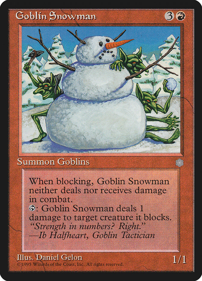 Goblin Snowman