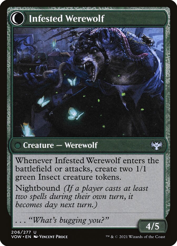 Infestation Expert // Infested Werewolf