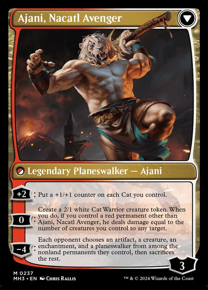 Ajani, Nacatl Pariah // Ajani, Nacatl Avenger