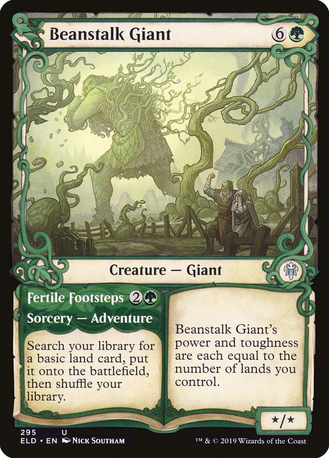 Beanstalk Giant // Fertile Footsteps