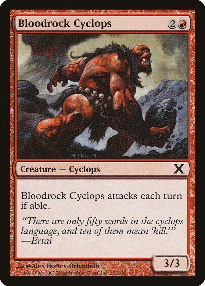 Bloodrock Cyclops