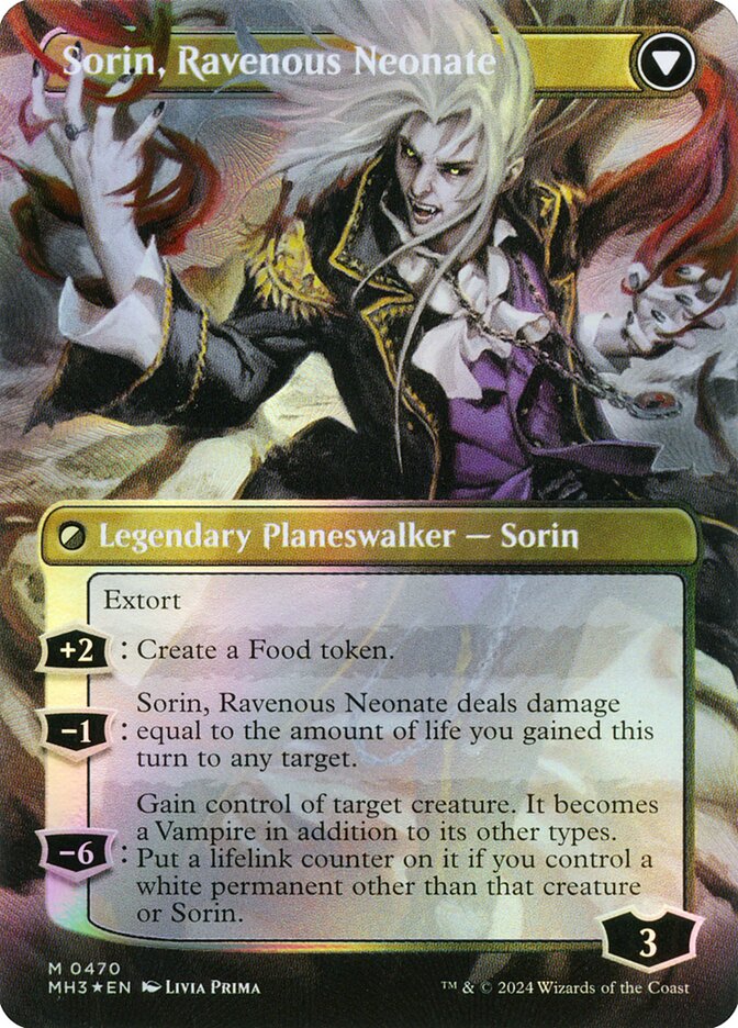 Sorin of House Markov // Sorin, Ravenous Neonate