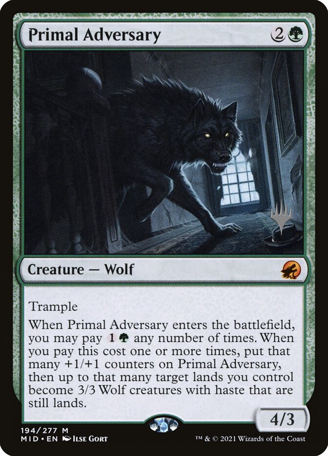 Primal Adversary