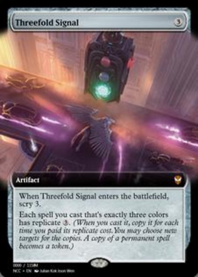 Threefold Signal