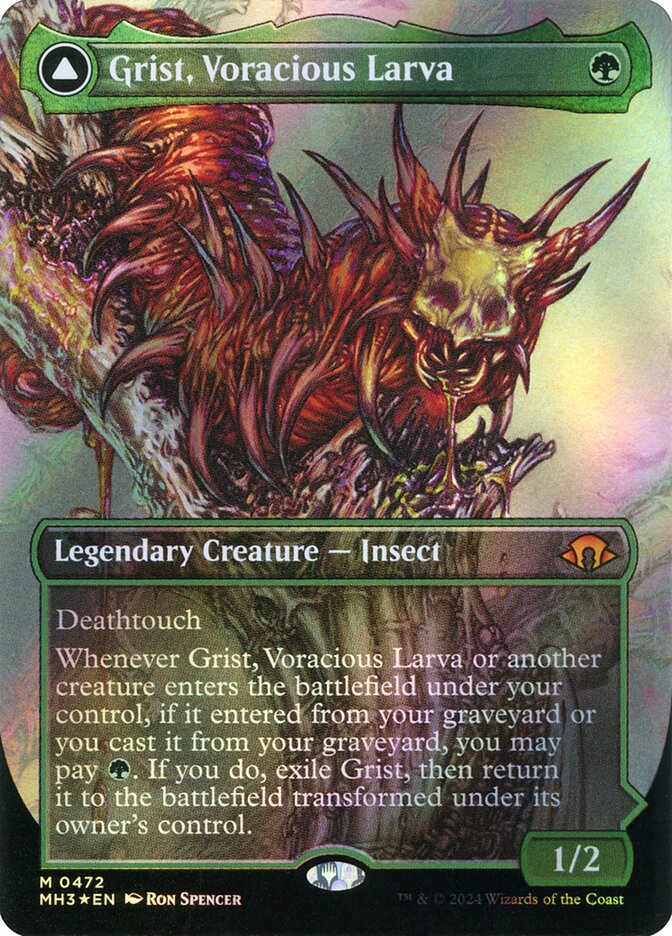 Grist, Voracious Larva // Grist, the Plague Swarm