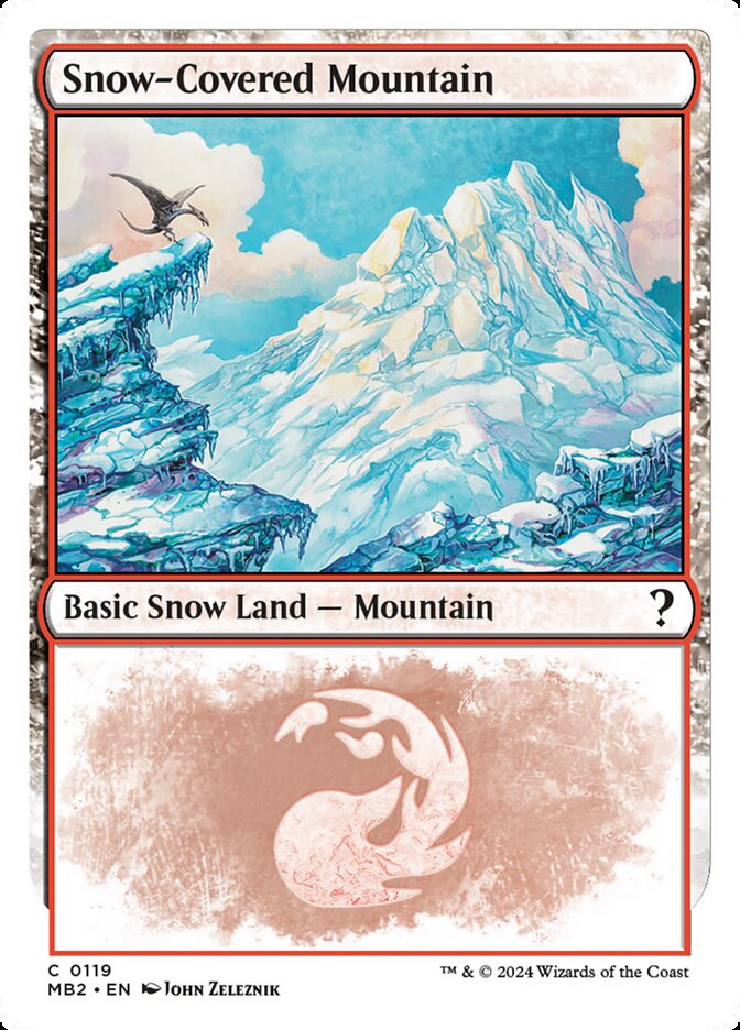 Snow-Covered Mountain