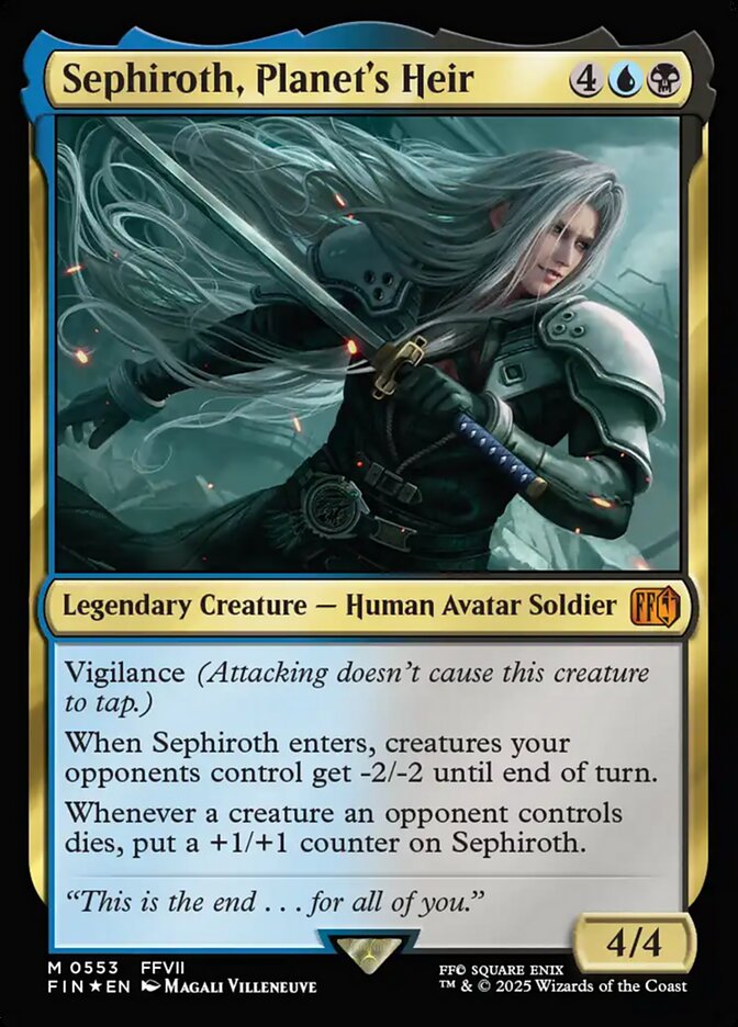 Sephiroth, Planet's Heir