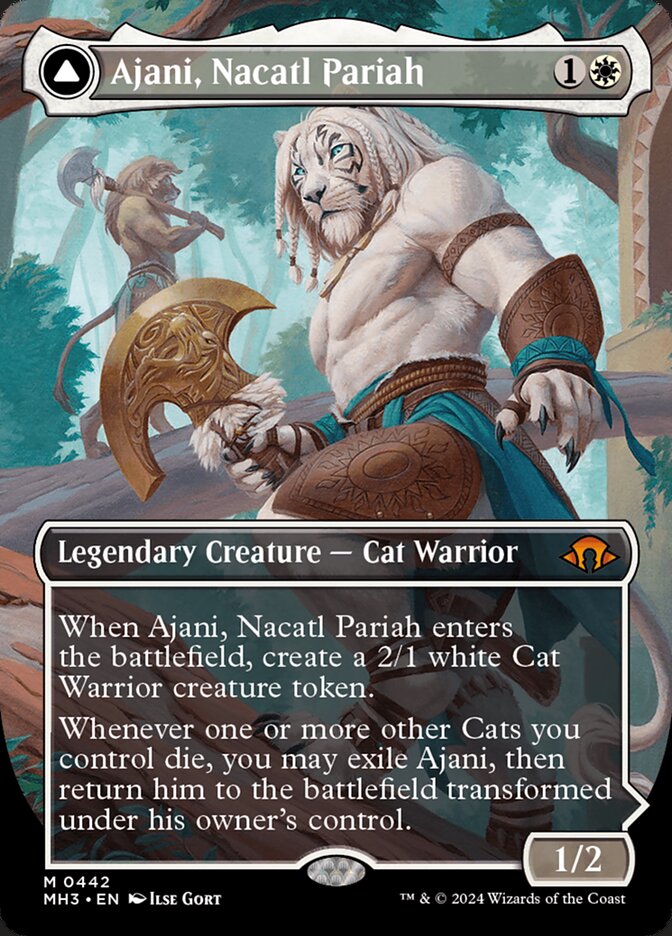 Ajani, Nacatl Pariah // Ajani, Nacatl Avenger