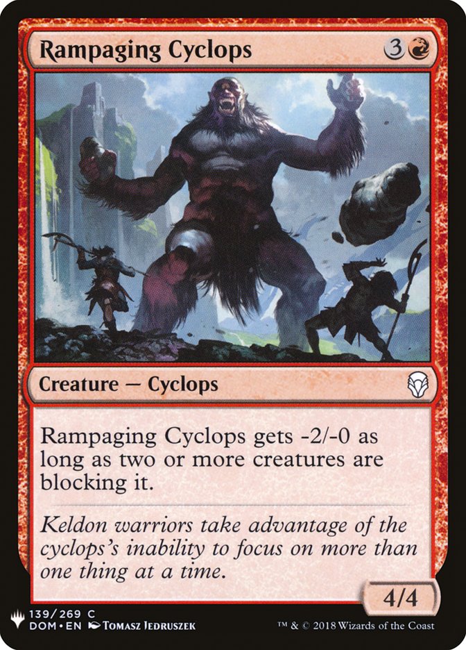 Rampaging Cyclops