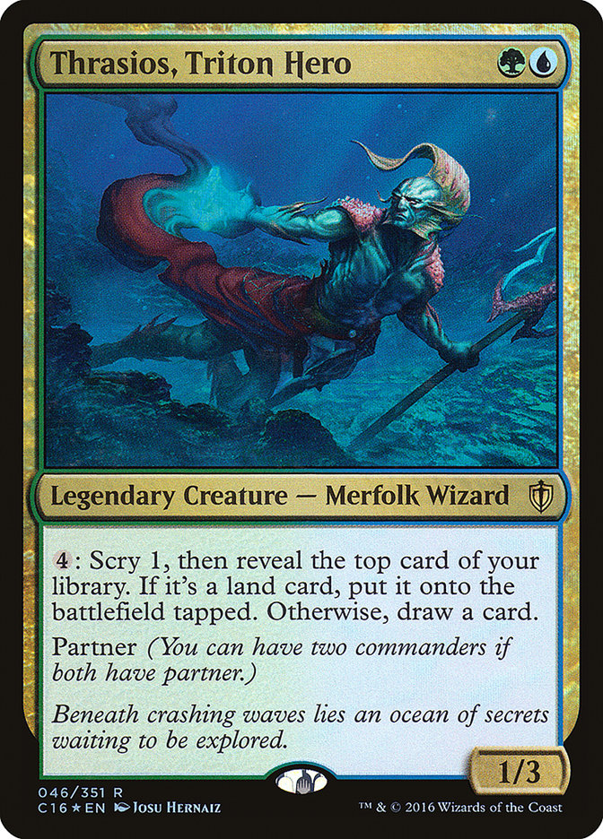 Thrasios, Triton Hero