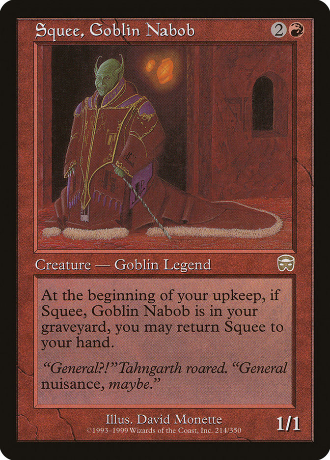 Squee, Goblin Nabob