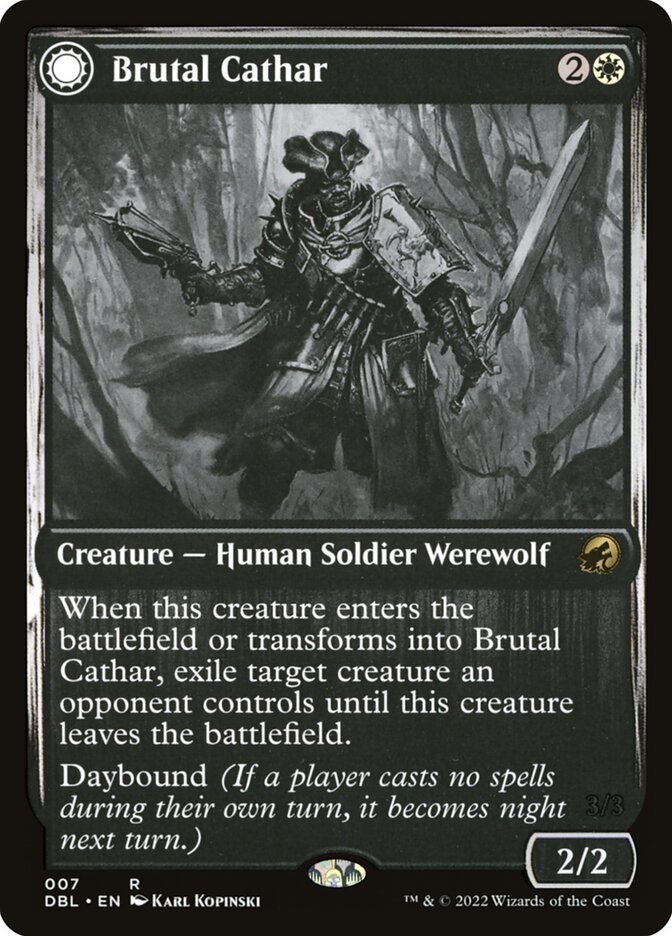 Brutal Cathar // Moonrage Brute